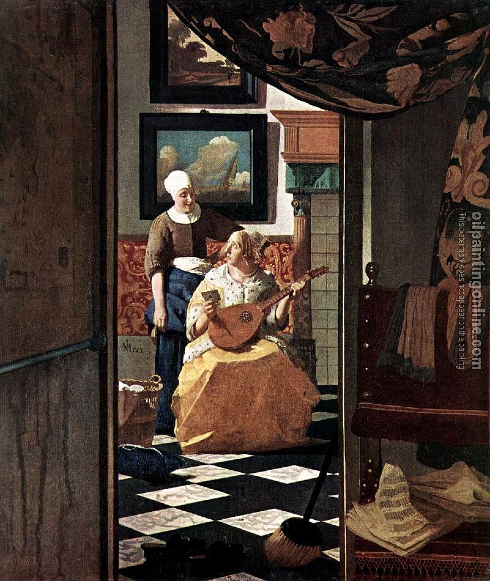 Vermeer, Jan - The Love Letter